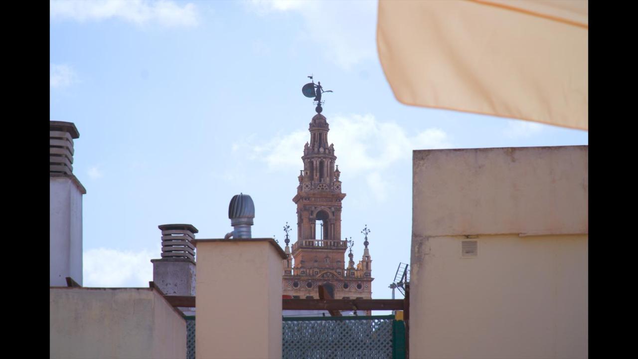 Entre Catedrales Terrace Apartment Sevilla Bagian luar foto
